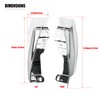 Mid Frame Air Deflector Heat Shields for Harley Touring Road