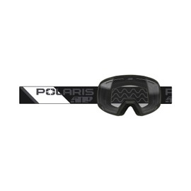 Polaris 509 Youth Ripper Goggle, Off Road or Snow Goggles,Black/White, 2864549