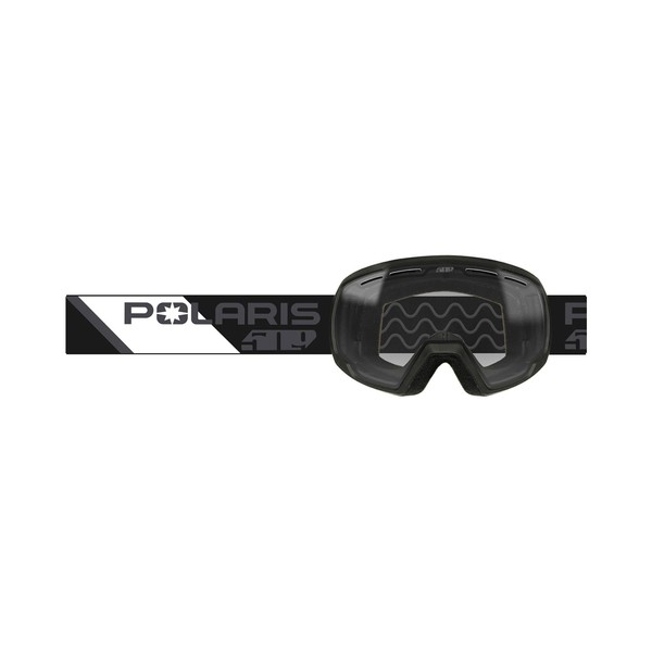 Polaris 509 Youth Ripper Goggle, Off Road or Snow Goggles,Black/White,
