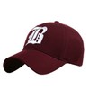 Casual Gothic B Letter Baseball Cap Snap Back Hat Hats