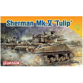 Dragon DR7312 1/72 World War II Allied Army Shaman Mk.V Tulip with 60lb Locket