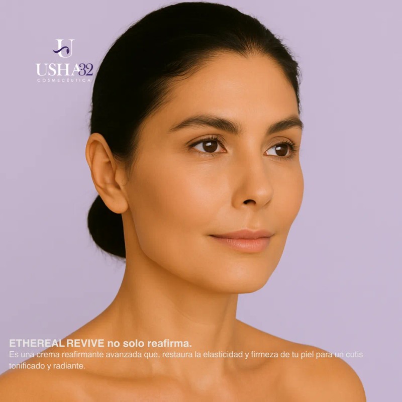 Crema Facial Anti-edad Reafirmante Con Escualeno Usha32