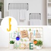 sourcing map 10 Grid Wall Hooks, 2.8 Inch Grid Wall