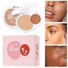 Face Blush Makeup for Cheeks 2 Tone Tint