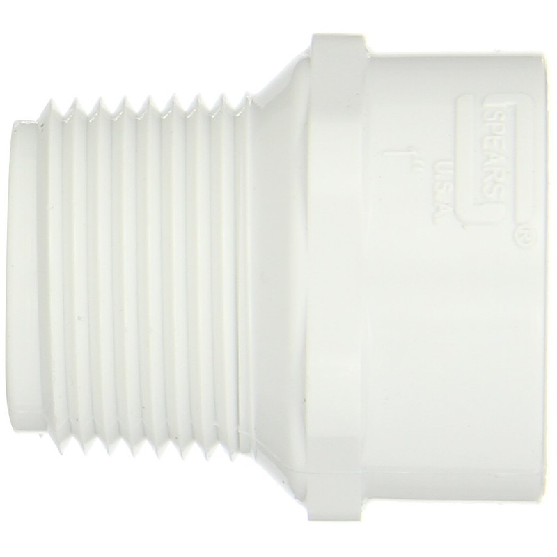 Spears 434 Series PVC Pipe Fitting, Riser Extension Adapter, Schedule