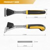 Premium Ergonomic Carbide Scraper, Carbide Scraper(2-1/2"), Paint Scraper Tool for