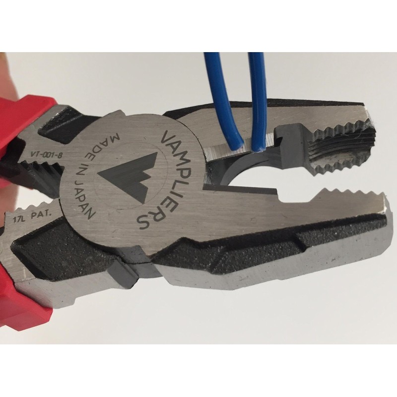 VAMPLIERS 8" Linesman Screw Extractor Pliers (2-Pack) Made in Japan
