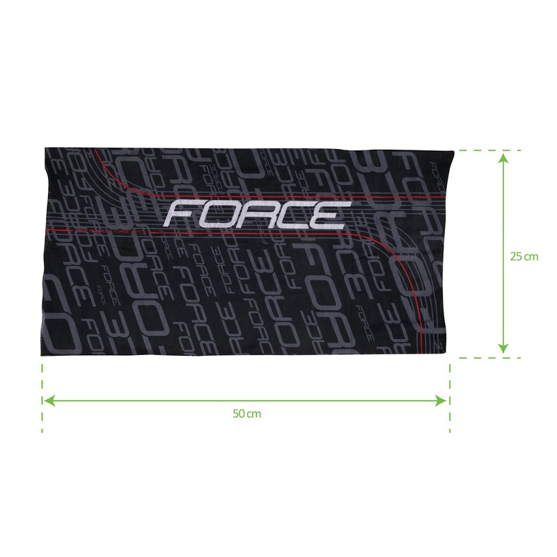 Force 80850 UNI Neck Warmer for Bicycles, Spring, Summer Season,