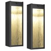 Motion Sensor LED Outdoor Wall Light Fixtures 2 Pack, Modern