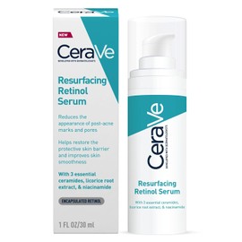 CeraVe Resurfacing Retinol Face Serum for Blemish-Prone Skin, 30ml