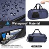 Gym Duffle Bag Waterproof Sports Duffel Bags Travel Weekender Bag