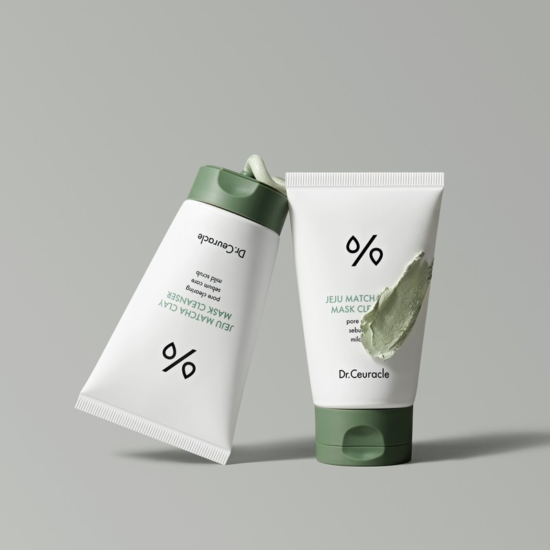 Dr. Schracle Jeju Matcha Clay Mask Cleanser 120ml / 닥터슈라클