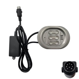 Power Recliner Kaidi 6 Button 8 Pin Switch Hand Control Model KDH166A-003 with USB Port