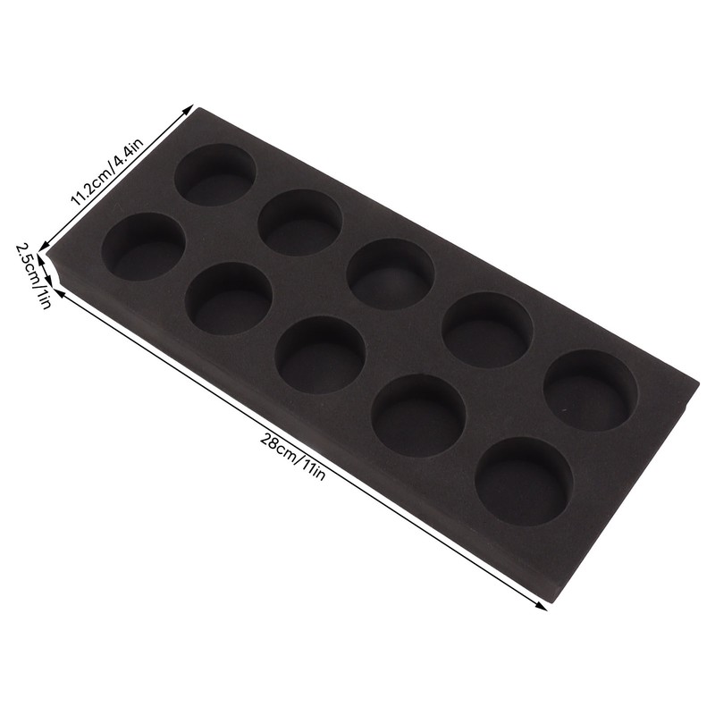 Black Coffee Pod Holder EVA Coffee Capsule Storage Container for