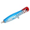Popper Fishing Lure 180mm 86g Solid Wood Topwater Lure Fishing