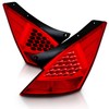 AmeriLite LED Replacement Taillights All Red Set For 350Z -