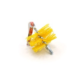 PYRO FEU 862564 Nylon Sweeper Head 150 mm Metric Thread 12, Yellow