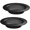 2 Pack - 4.5" Top / 3" Basket - Black