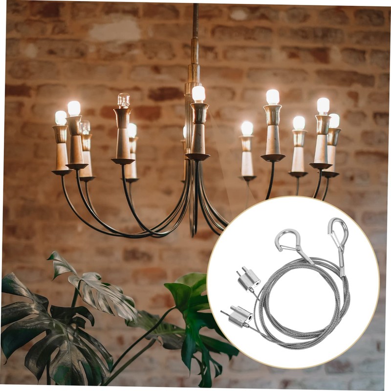 NOLITOY 2pcs Adjustable Picture Hanging Wire Kit Sturdy Picture Frame