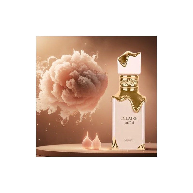 Lattafa Eclaire for Women Eau de Parfum Spray, 3.4 Ounce