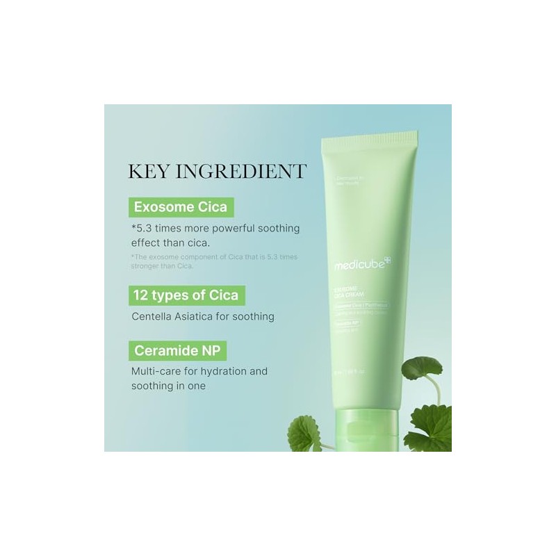 medicube Exosome Cica Tea Tree Cream | For Sensitive Skin