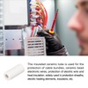 Rebower Ceramic Tube Wiring Insulated Ceramic Tubing [for Cable Bundle