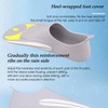 Adult Swim Fins | Compact Swimming Fins Flippers,Adjustable Lightweight Comfortable