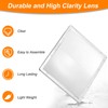 sourcing map 3pcs Welding Magnification Lens 3.54" x 4.25" (2