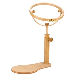 Embroidery Stand Hoop Wood Embroidery & Cross Stitch Hoop Ring Frame Adjustable Sewing Tools S