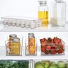 InterDesign Fridge/Freeze Binz Envase para Huevos, huevera de plástico Grande