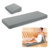 BALAPET Waterproof Sauna Seat Cushion with Lumbar Support, 3 Inch