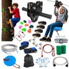 GCCSJ 200FT Zip Line Kit for Kids and Adult Up