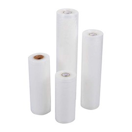 Zerodis Rollos selladores al vacío, 500 cm Bolsa de Ahorro de Almacenamiento de Alimentos al vacío para Almacenamiento de Alimentos Bolsas de Alimentos comerciales Cocción al vacío(15cmx500cm)