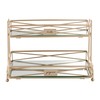 Home Details 2 Tier Mirrored, Perfect for Perfumes, Jewelry, Makeup,