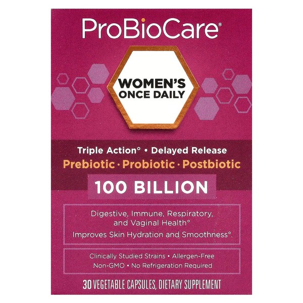 WomenaTMs Once Daily Probiotic a Digestive Health a 100 Billion