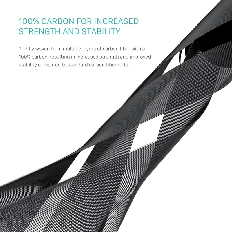 Tilta 2X Carbon Fiber Rods 15mm for Rail Support System