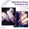 Major Dijit Quick Dry Nail Polish Charm Purple Summer Nail