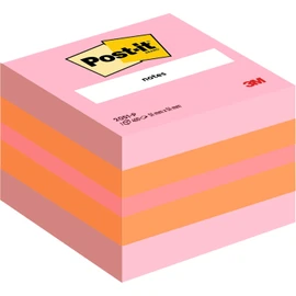 Post-it 2051-P Sticky Notes Mini 51 x 51 mm 400 Sheets Pink