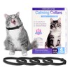 Simnice Calming Collar for Cats - 4 Pack, Adjustable Calming