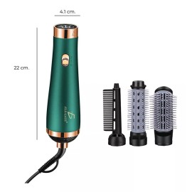 Ele-Gate Secador De Pelo Y Cepillo Alisador Multifuncional 3 En 1