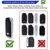 WENHENI for KIA Key Fob Cover Key Fob Shell with