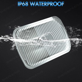 SHENKENUO 5x7" 7x6 LED Headlight Hi-Lo DRL For Chevy El Camino 1978-1981 Classic LUV Truck