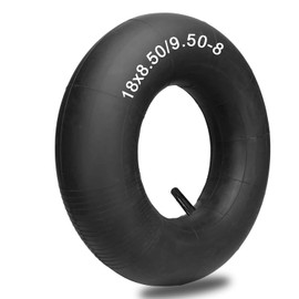 18x8.50-8/18x9.50-8 Replacement Inner Tube, with TR-13 Straight Metal Valve Stem fit for Wheelbarrows, Carts, Lawn Mowers, Snow Blowers,Hand Trucks, Tractors and More (1/Pack)