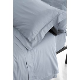 Catherine Lansfield Fantasy Sateen Blue Bed Sheet Set 90-160 x 280 cm + Pillow 50 x 110 cm