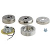 5 & 6 Hole Polished Hub Adapter Installation Kit B01