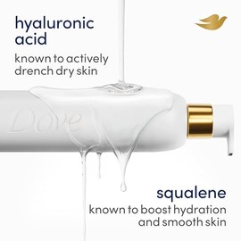 body wash actively drenches dry skin dryness repair 6% hydration serum with hyaluronic acid 547 ml
