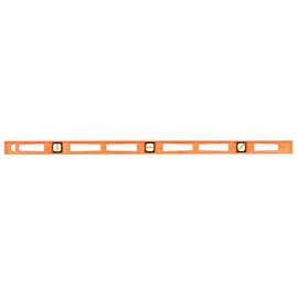 Johnson Structo-Cast 48 in. Plastic I-Beam Level 3 vial