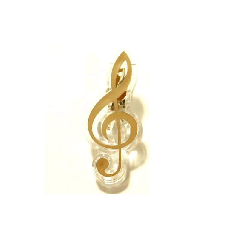 Nakano Gold Treble Clef Clip CL-18N/GC/G