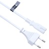 C7 2-Pin Euro Figure 8 Power Cable C7 Compatible with