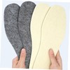 Ipetboom Merino Wool Shoe Insoles Warm and Comfortable Boot Inserts